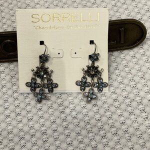 Item #318 Sorrelli Blue chandelier Earrings